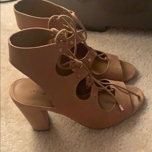 Indigo Suede heels, good condition 😍